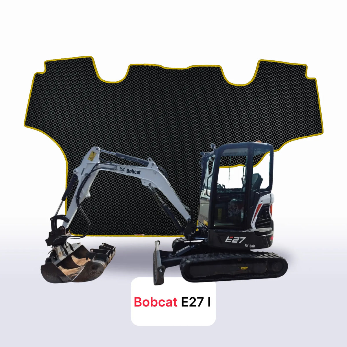 Tapis 3D EVA pour Bobcat E27 1 gén 2018-2028 PELLETEUSE