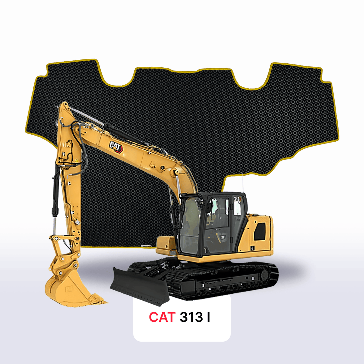 Tapis 3D EVA pour CAT 313 1 gén 2007-2025 PELLETEUSE