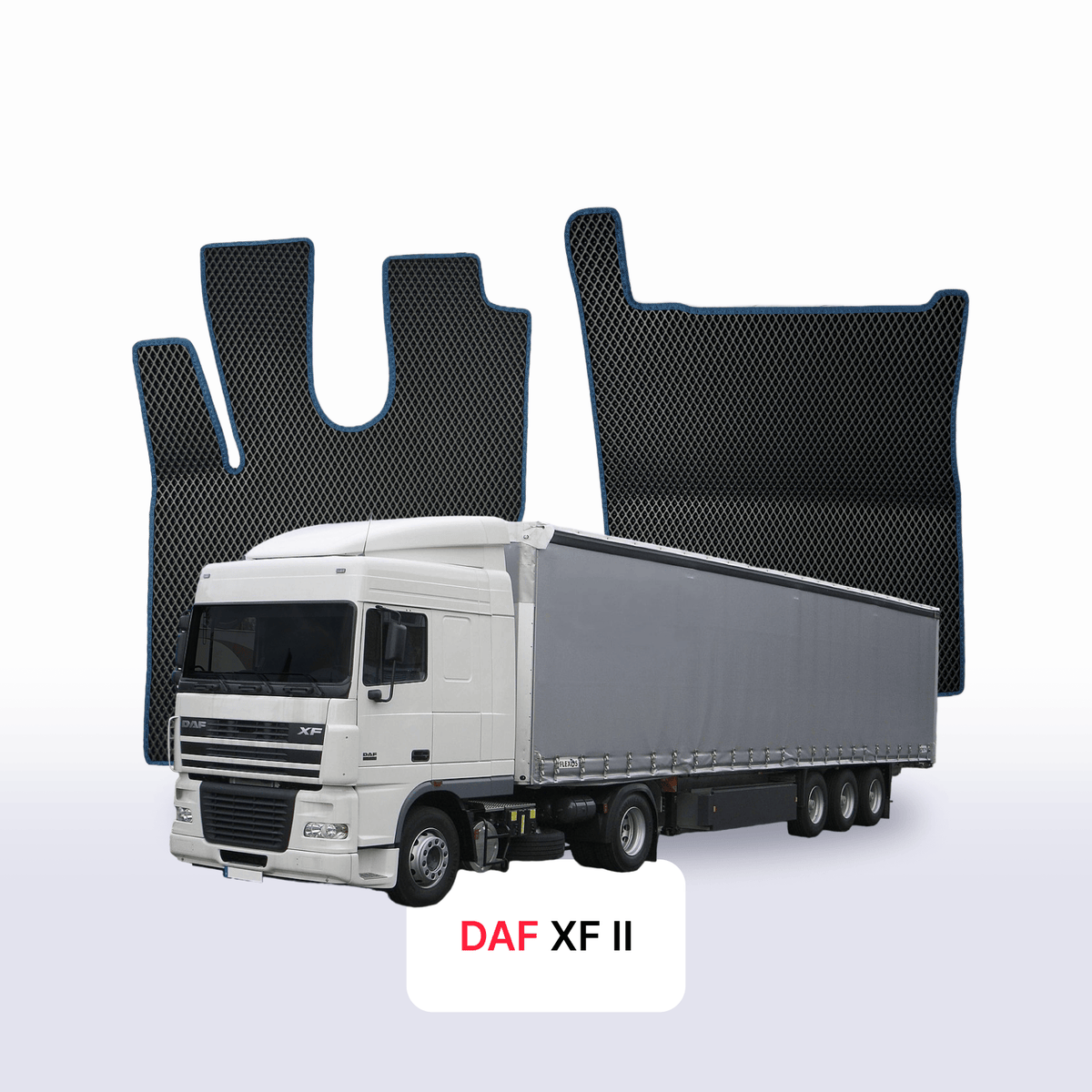 Tapis 3D EVA pour DAF XF 2 gén 2002-2013 CAMION