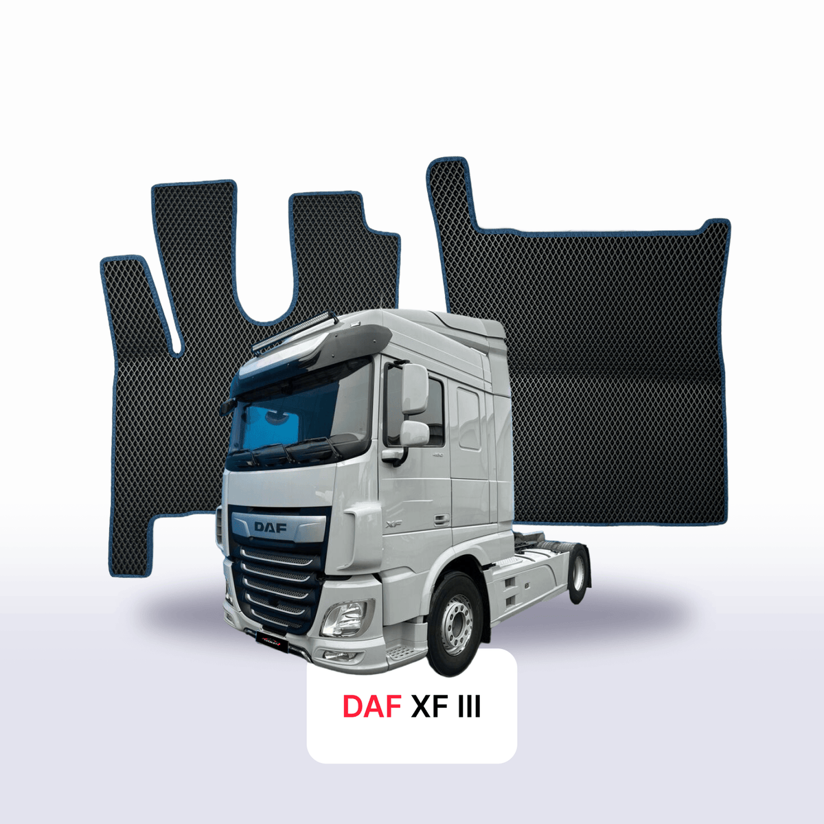 Tapis 3D EVA pour DAF XF 106 3 gén 2013-2024 CAMION