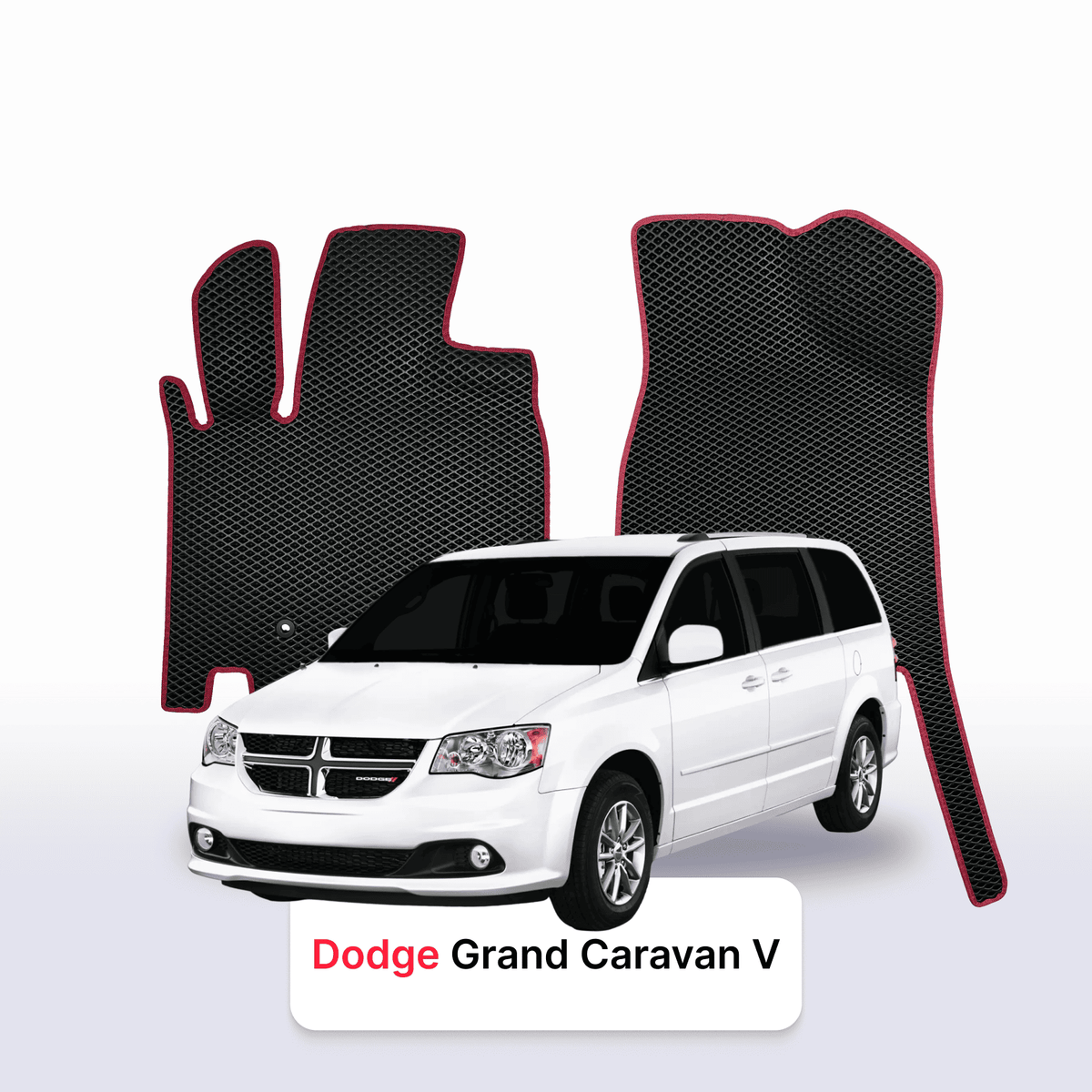 Tapis 3D EVA pour Dodge Grand Caravan 5 gén 2007-2020 MONOSPACE