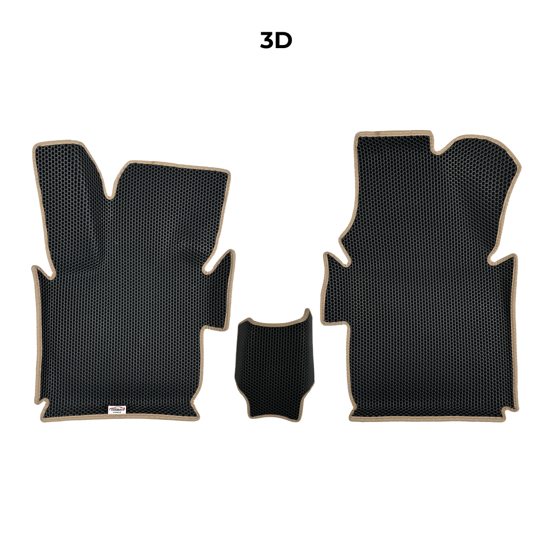 Tapis 3D EVA pour Fiat 500E 3 gén 2020-2028 BERLINE À HAYON ÉLECTRIQUE 3 PORTES