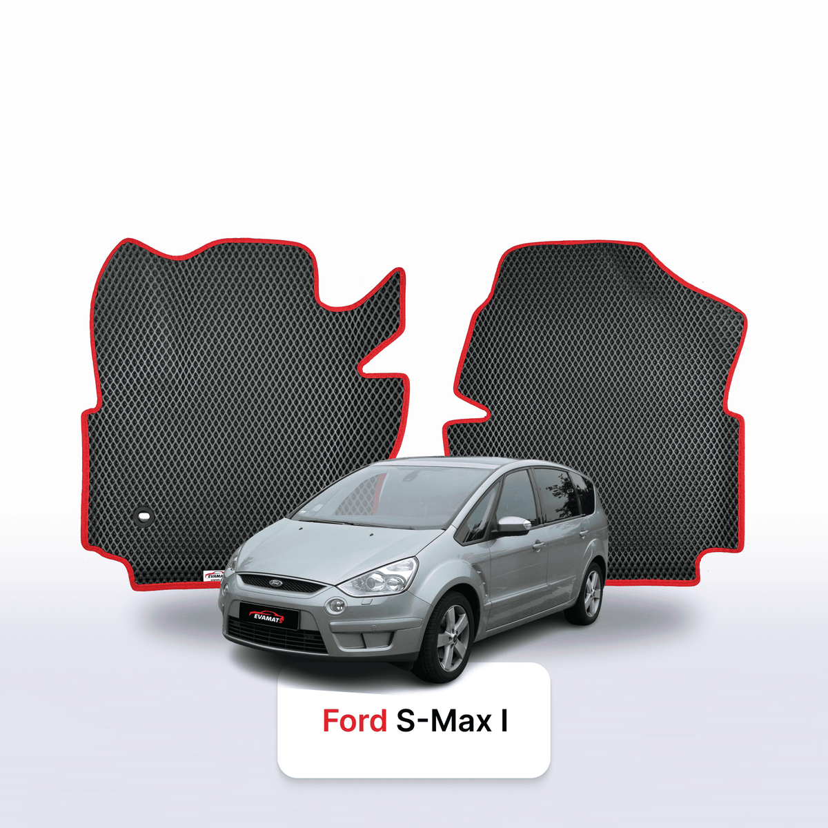 Tapis 3D EVA pour Ford S-MAX(MK1) 1 gén 2006-2015 MONOSPACE 5 PLACES