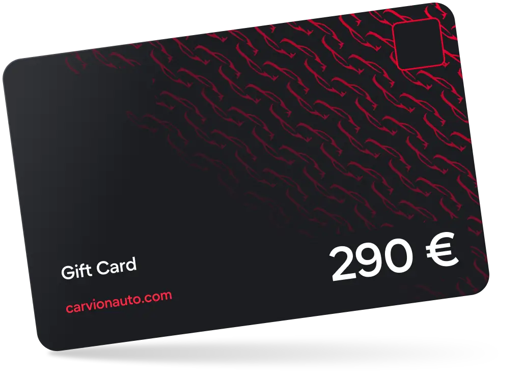 Carte cadeau CARVION