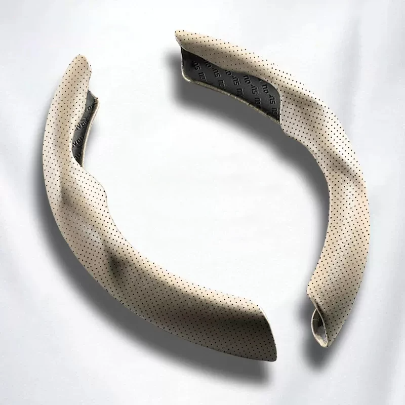Housse de volant universelle en cuir
