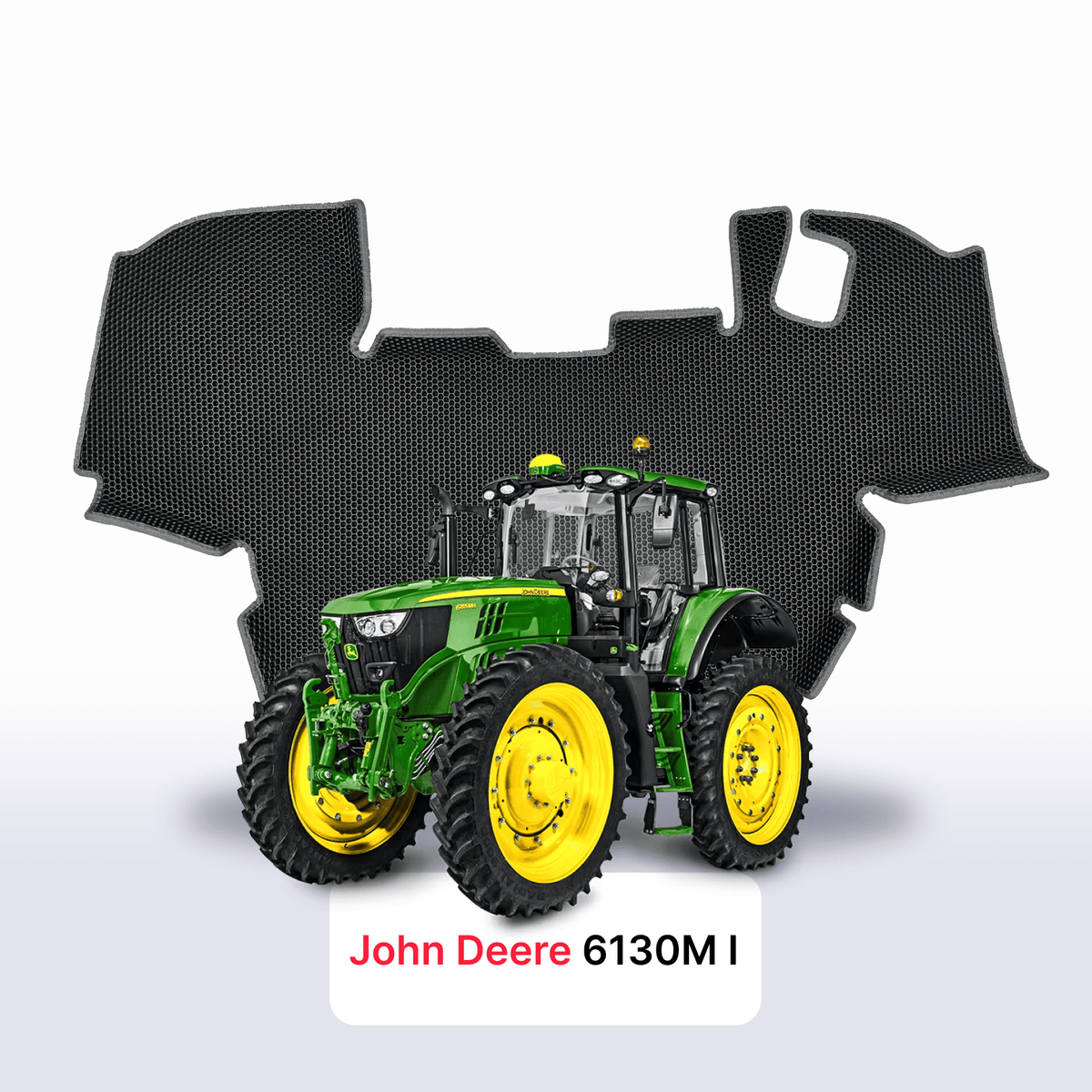 Tapis 3D EVA pour John Deere 6130M 1 gén 2018-2028 TRACTEUR