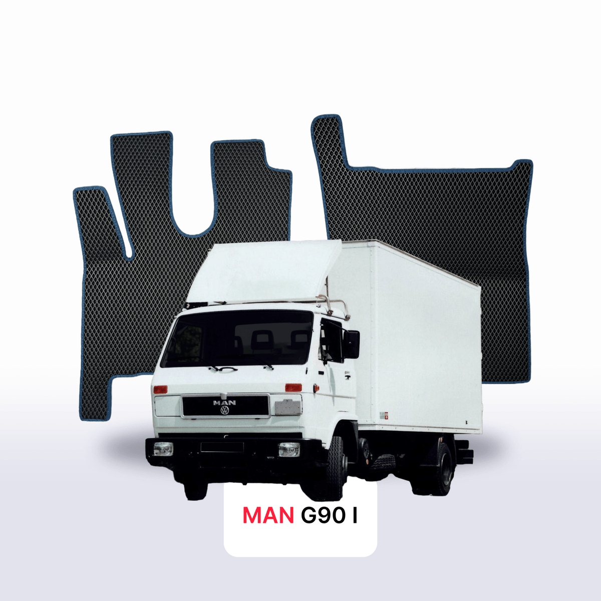 Tapis 3D EVA pour MAN G90 1 gén 1979-1993 CAMION