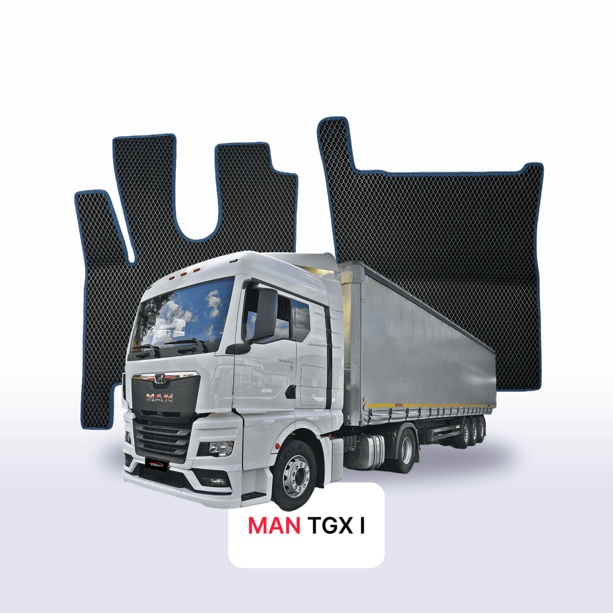 Tapis 3D EVA pour MAN TGX 1 gén 2007-2020 CAMION