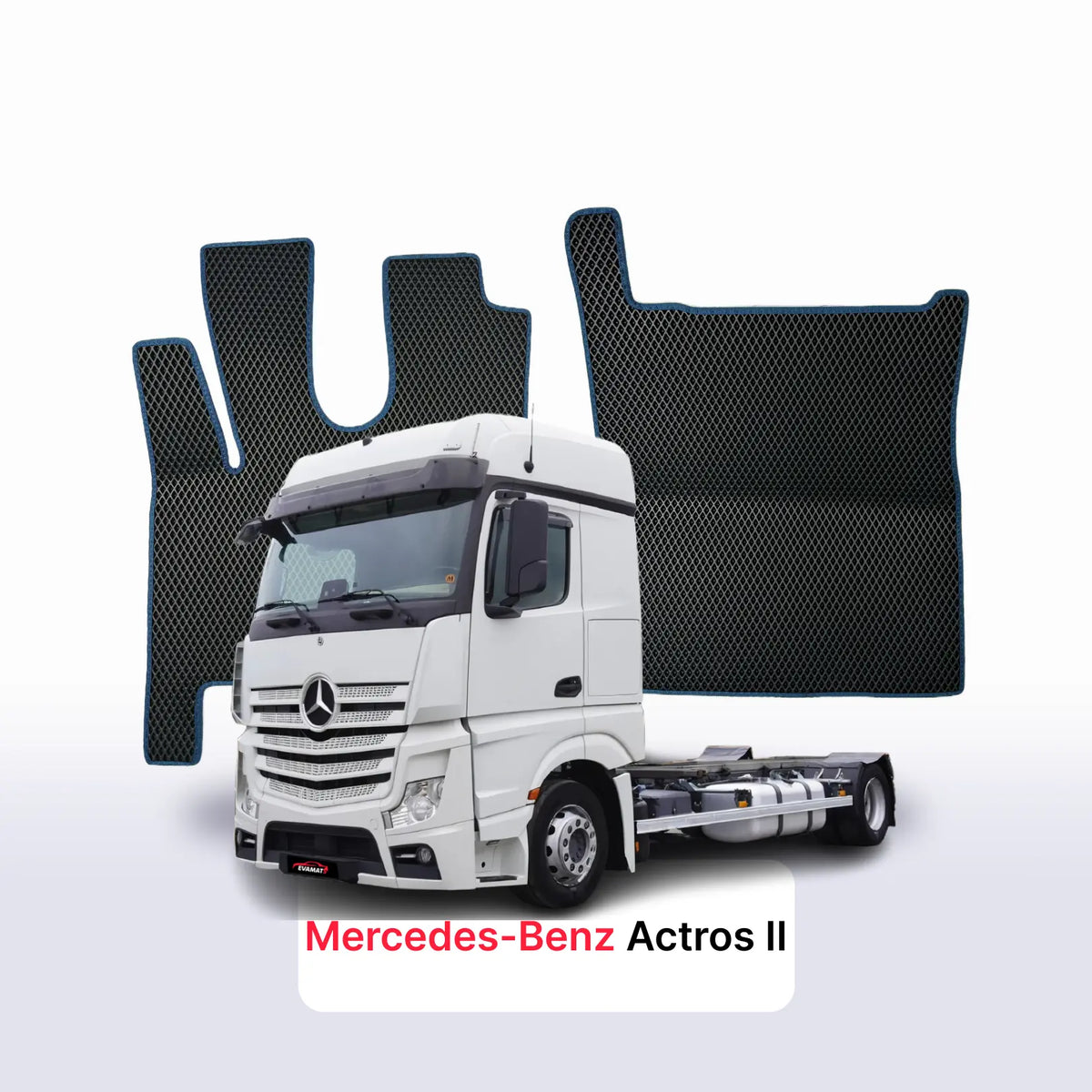 Tapis 3D EVA pour Mercedes-Benz Actros 2 gén 2008-2020 CAMION