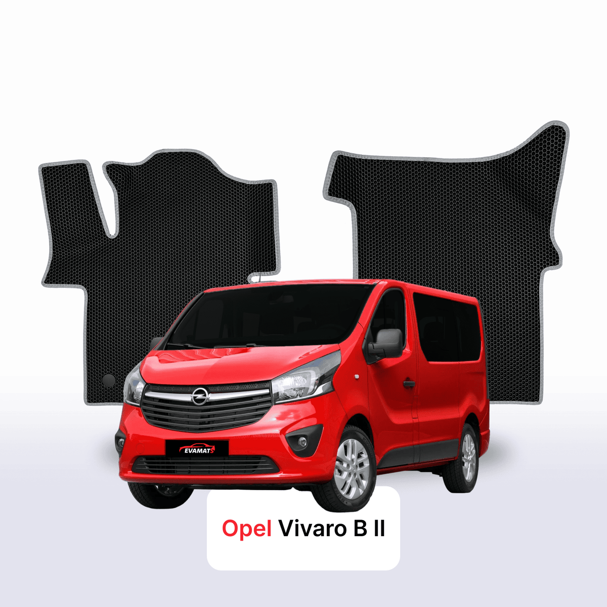 Tapis 3D EVA pour Opel Vivaro B 2 gén 2014-2019 MONOSPACE