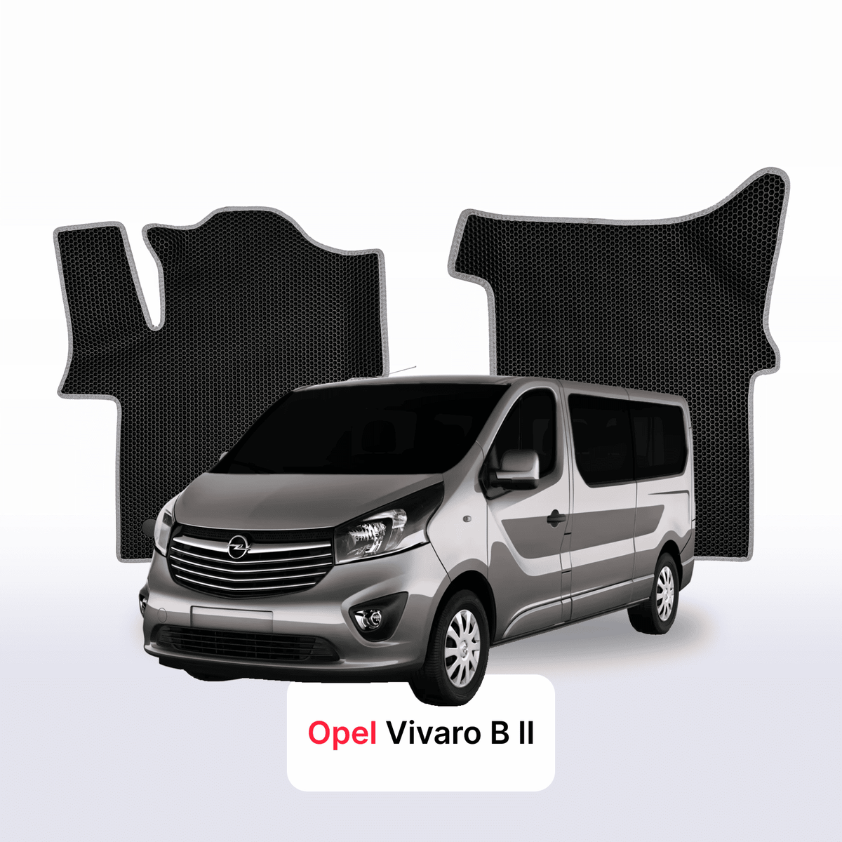 Tapis 3D EVA pour Opel Vivaro B 2 gén 2014-2019 MONOSPACE LONG
