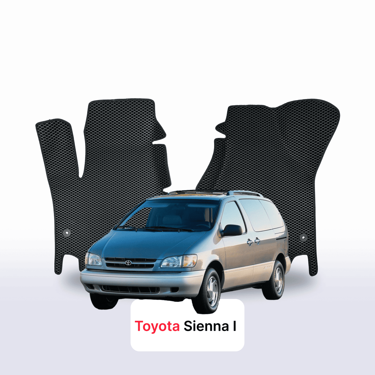 Tapis 3D EVA pour Toyota Sienna 1 gén 1997-2003 MONOSPACE