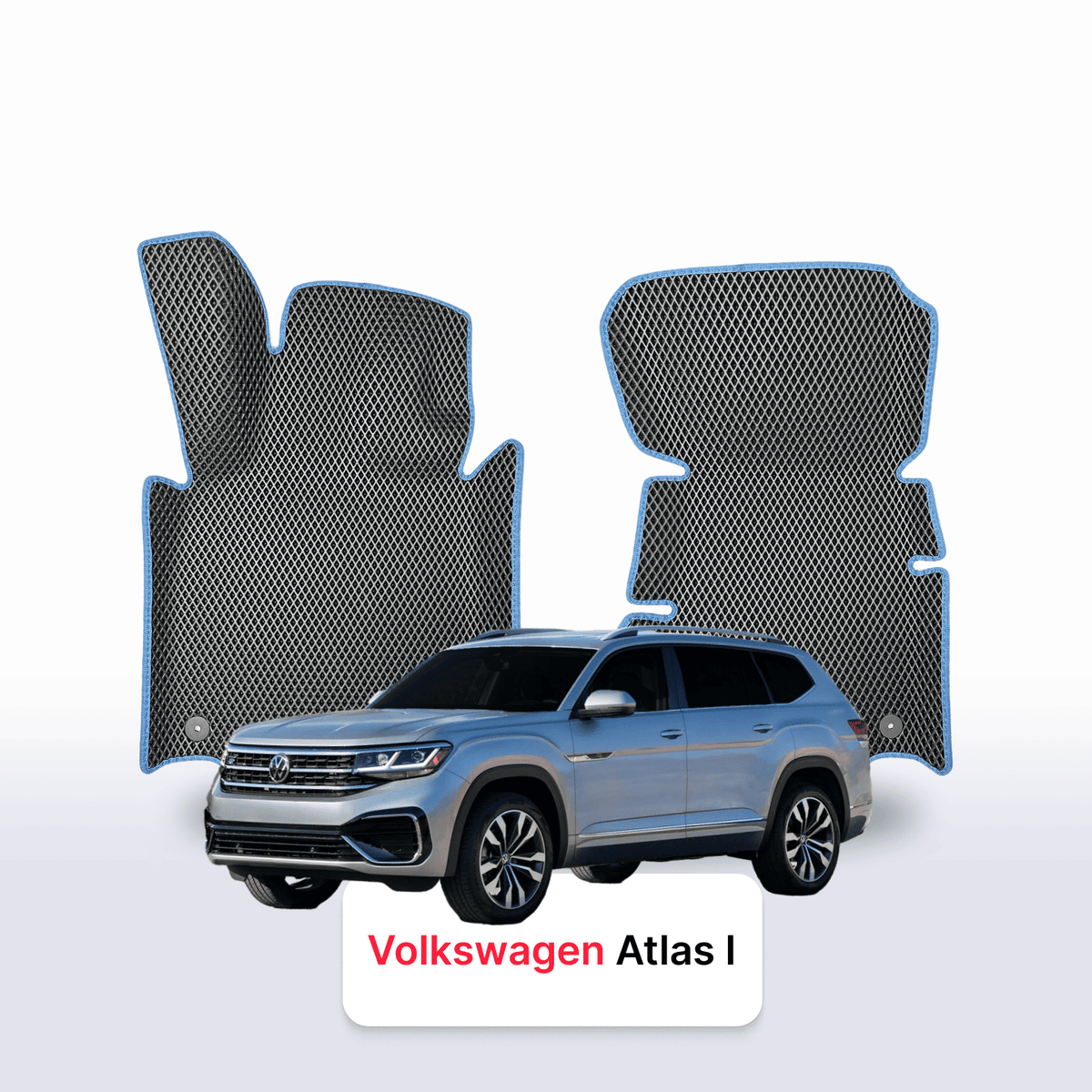 Tapis 3D EVA pour Volkswagen Atlas 1 gén 2017-2027 SUV