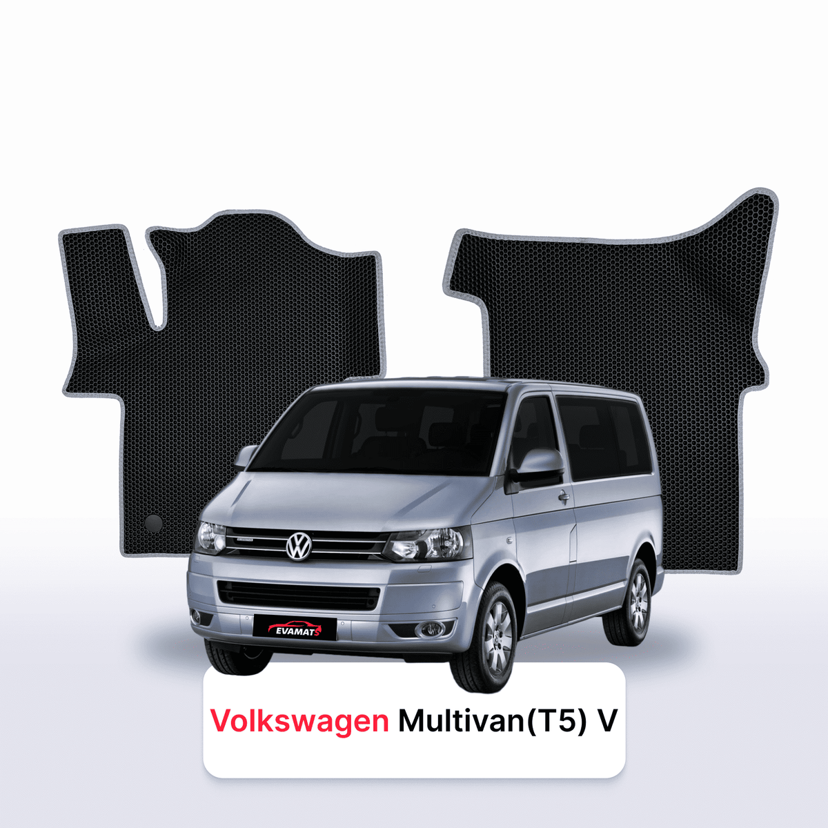 Tapis 3D EVA pour Volkswagen Multivan(T5) V gén 2003-2015 MONOSPACE