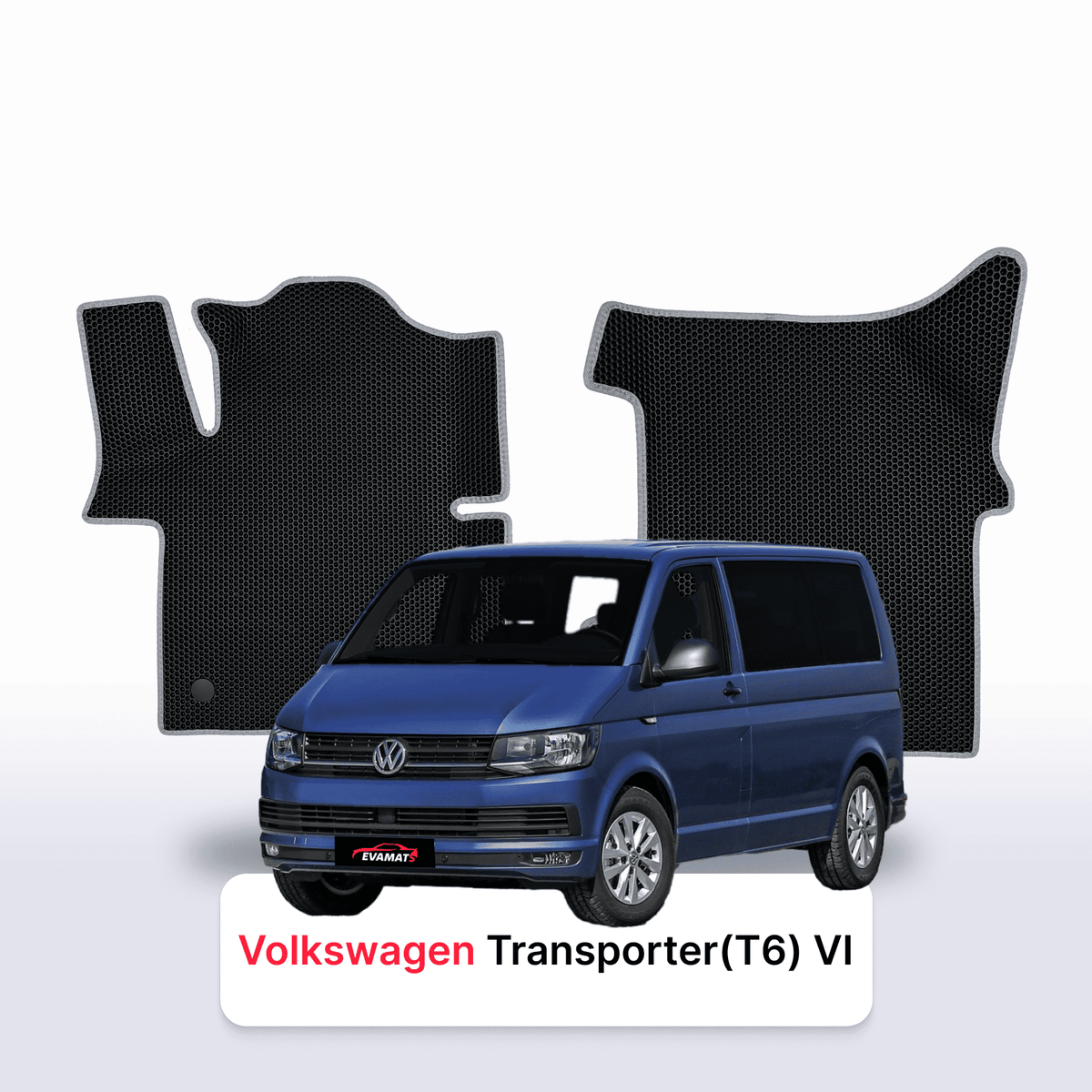 Tapis 3D EVA pour Volkswagen Transporter(T6) VI gén 2015-2024 MONOSPACE