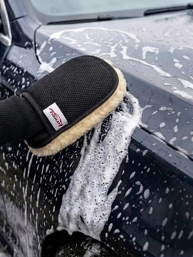 Gant doux de lavage automobile