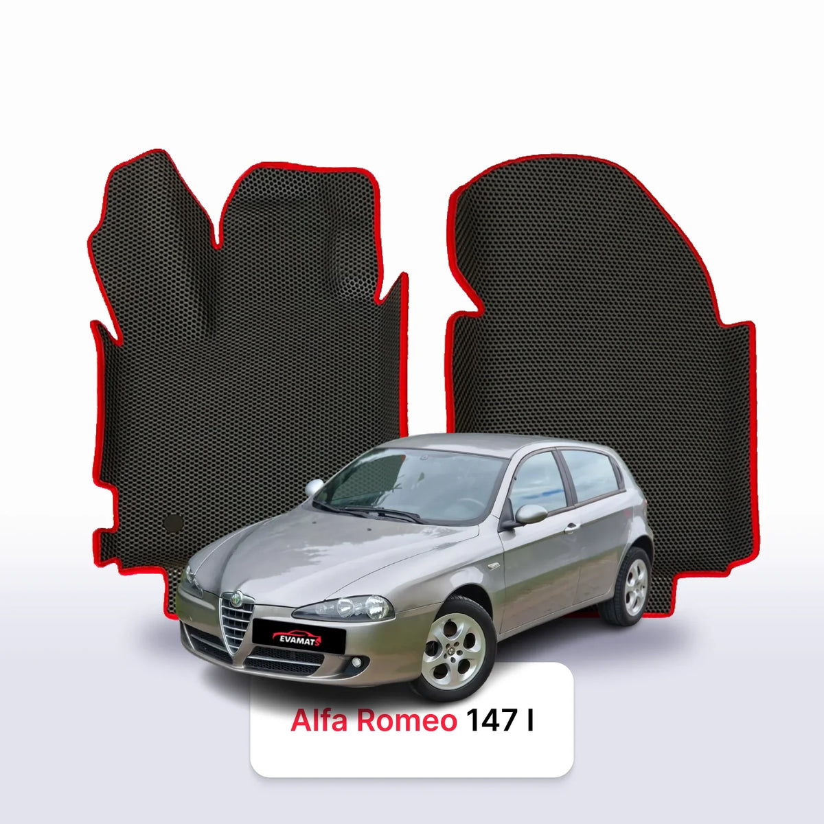 Tapis 3D EVA pour Alfa Romeo 147 1 gén 2000-2010 BERLINE À HAYON 5 PORTES