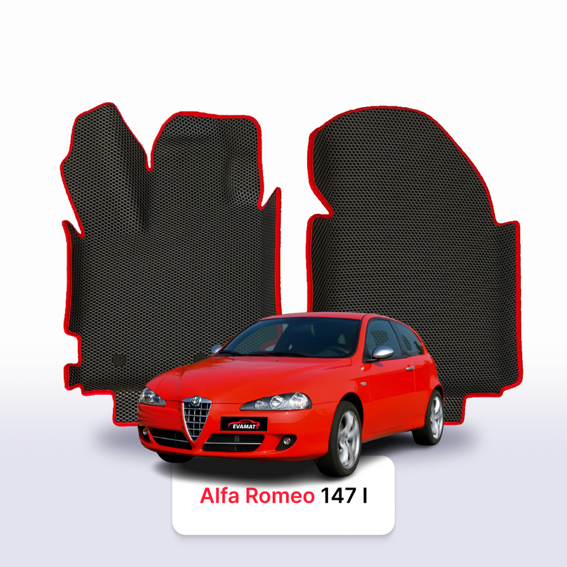 Tapis 3D EVA pour Alfa Romeo 147 1 gén 2000-2010 BERLINE À HAYON 3 PORTES
