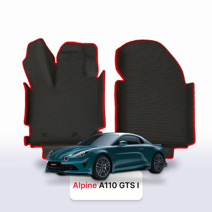 Tapis 3D EVA pour Alpine A110 GTS 1 gén 2017-2026 COUPÉ