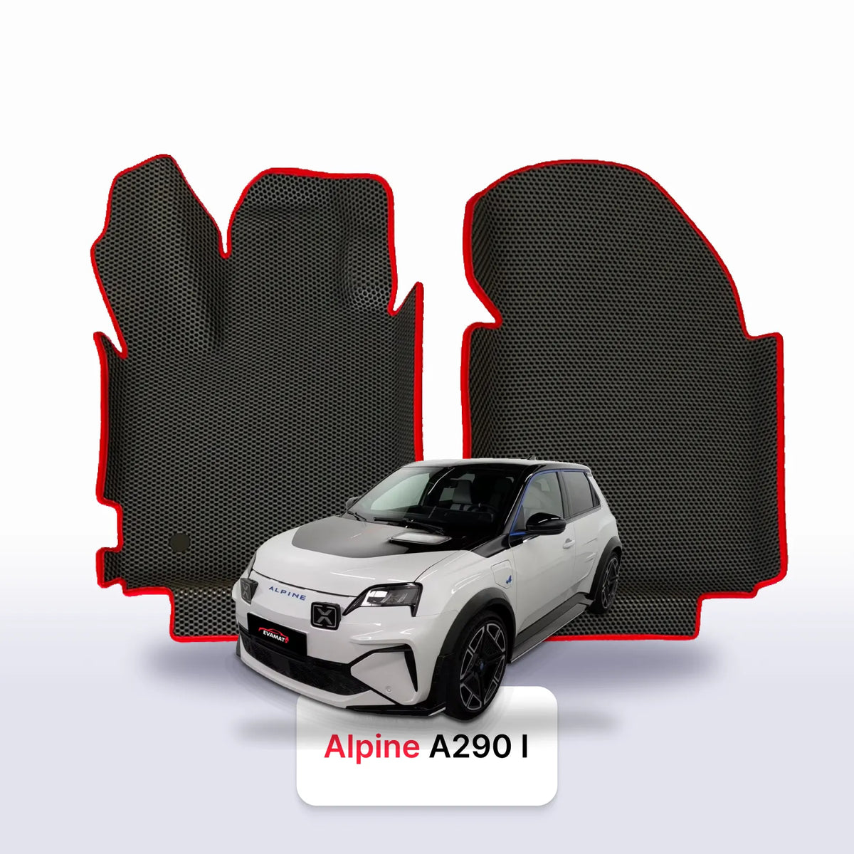 Tapis 3D EVA pour Alpine A290 1 gén 2024-2028 BERLINE À HAYON 5 PORTES