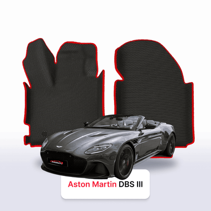 Tapis 3D EVA pour Aston Martin DBS 2 gén 2018-2025 CABRIOLET