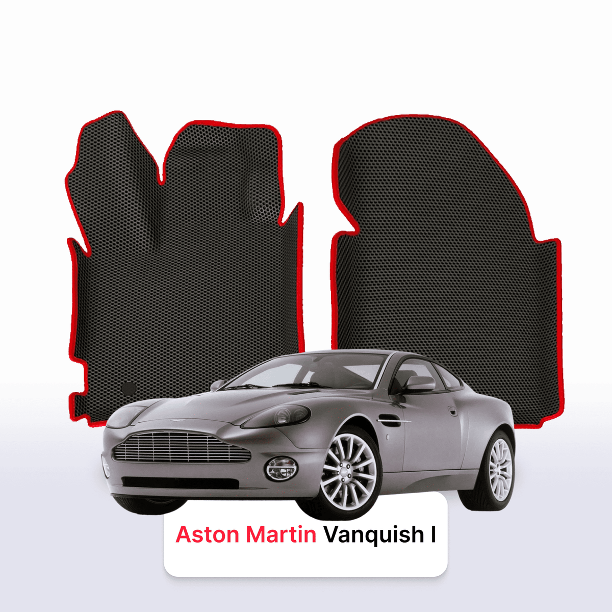 Tapis 3D EVA pour Aston Martin Vanquish 1 gén 2001-2007 COUPÉ