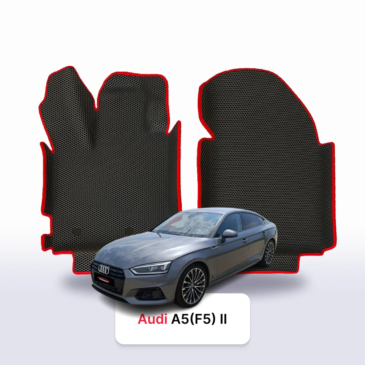 Tapis 3D EVA pour Audi A5(F5) 2 gén avant restylage 2016-2019