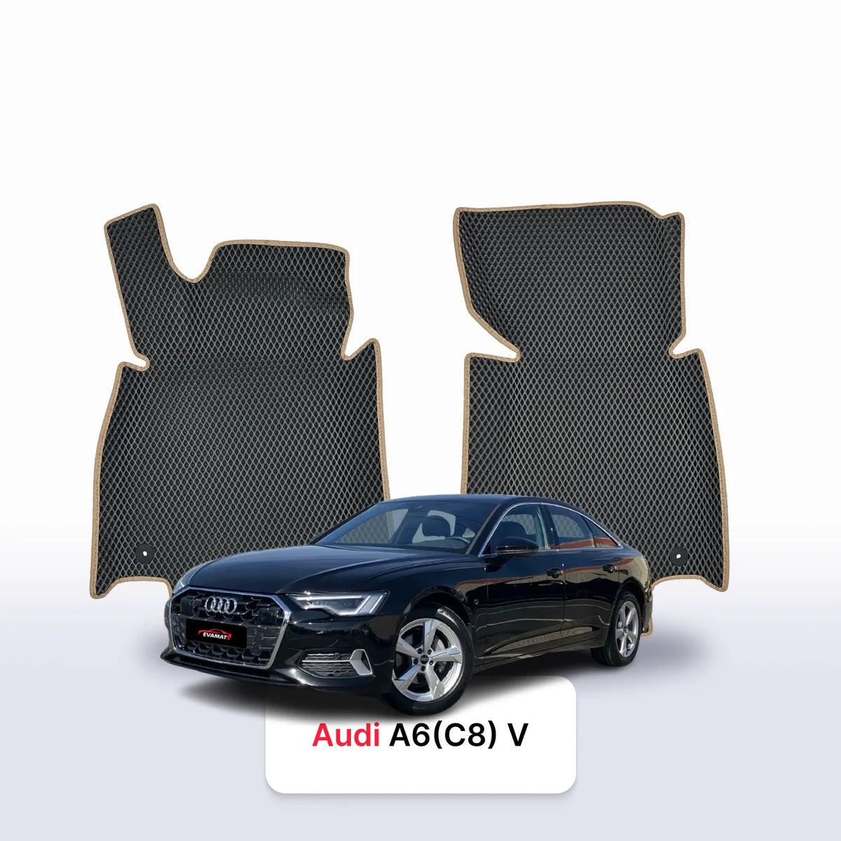 Tapis 3D EVA pour Audi A6(C8) 5 gén restylage 2023-2025 BERLINE