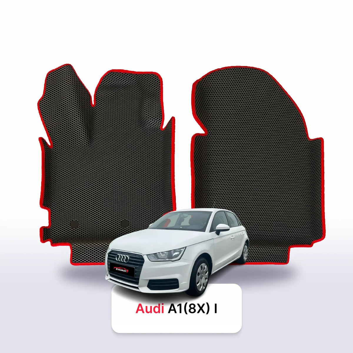 Tapis 3D EVA pour Audi A1(8X) 1 gén avant restylage 2010-2014 BERLINE À HAYON
