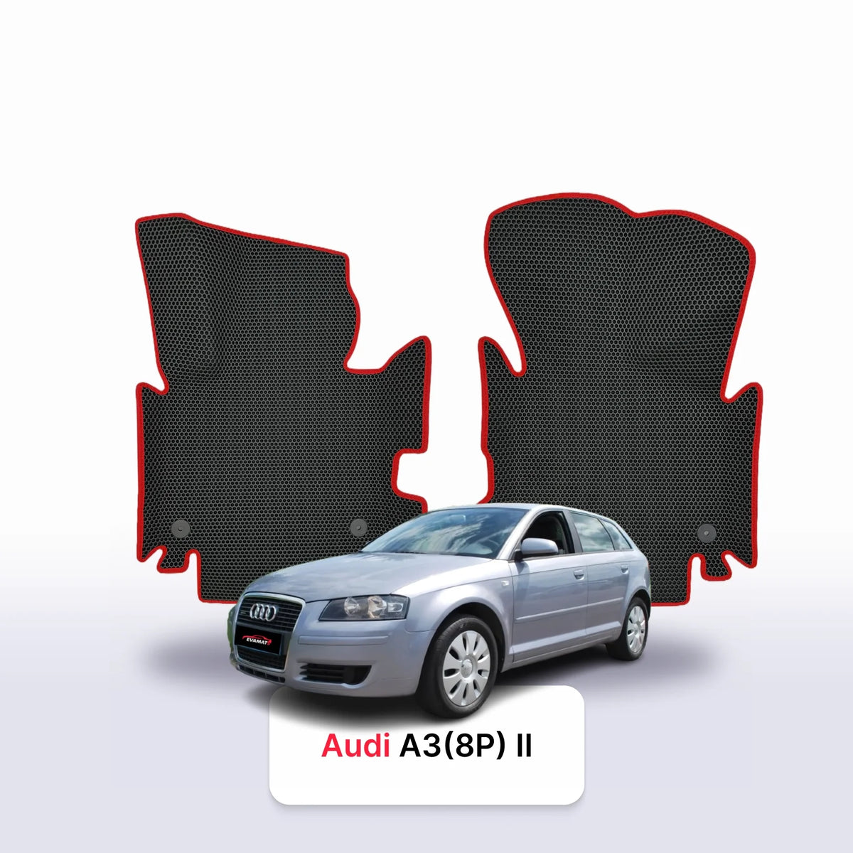Tapis 3D EVA pour Audi A3(8P) 2 gén avant restylage 2003-2008