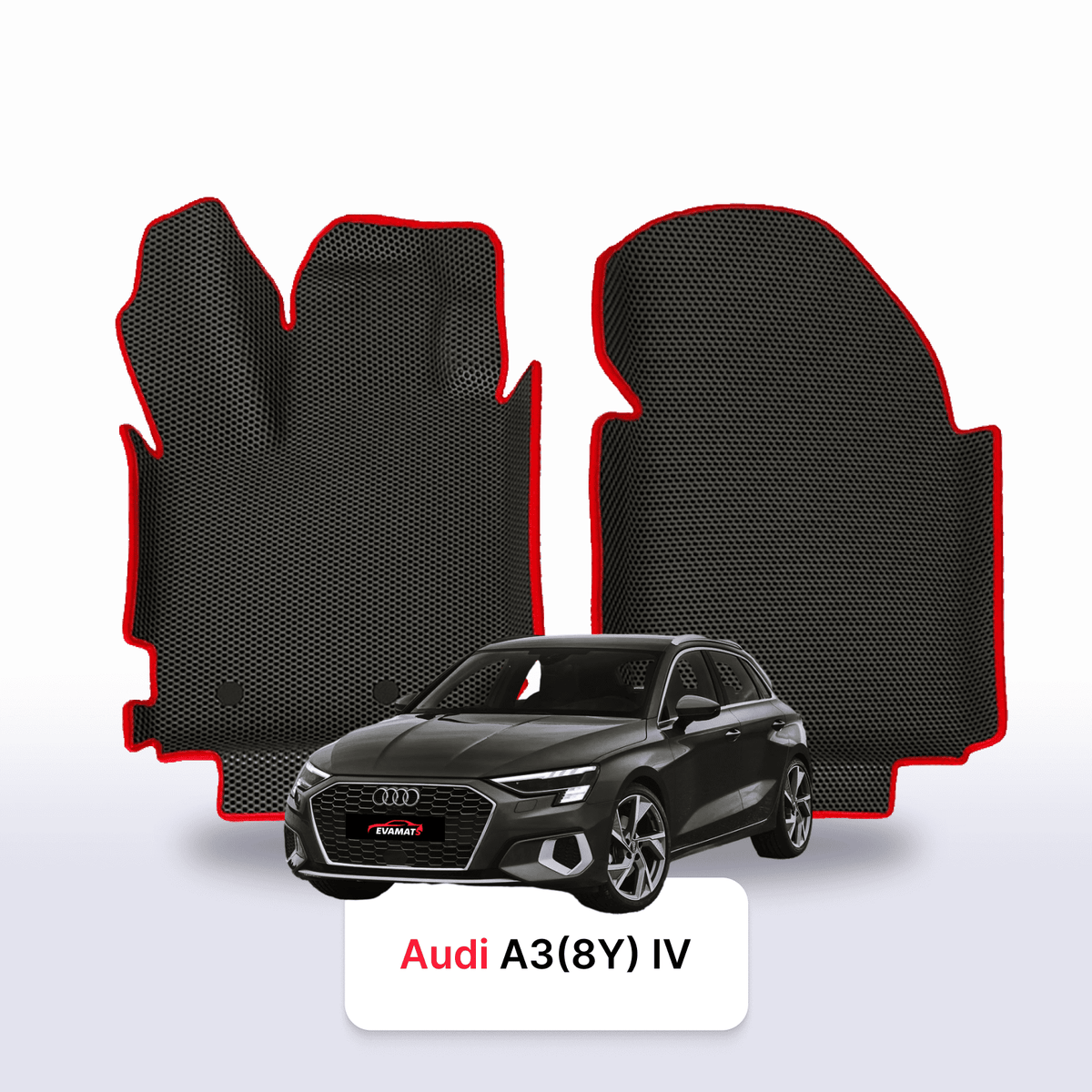 Tapis 3D EVA pour Audi A3(8Y) 4 gén avant restylage 2020-2024
