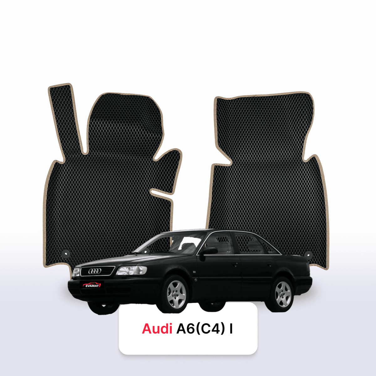 Tapis 3D EVA pour Audi A6(C4) 1 gén 1994-1997 BERLINE