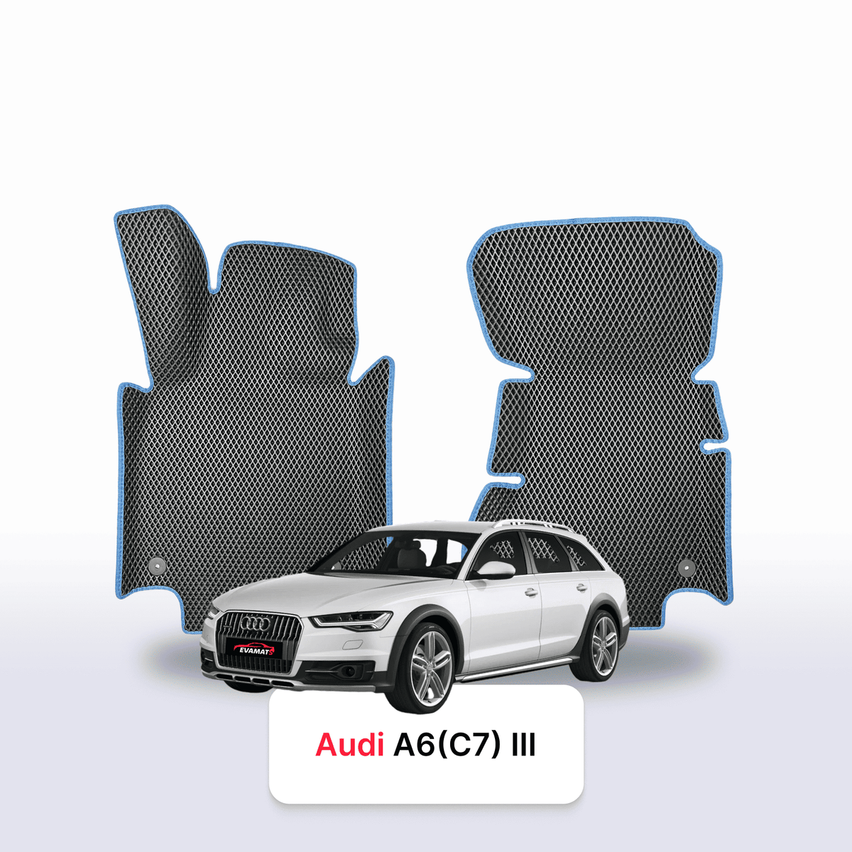 Tapis 3D EVA pour Audi A6 Allroad(C7) 3 gén restylage 2014-2019 BREAK