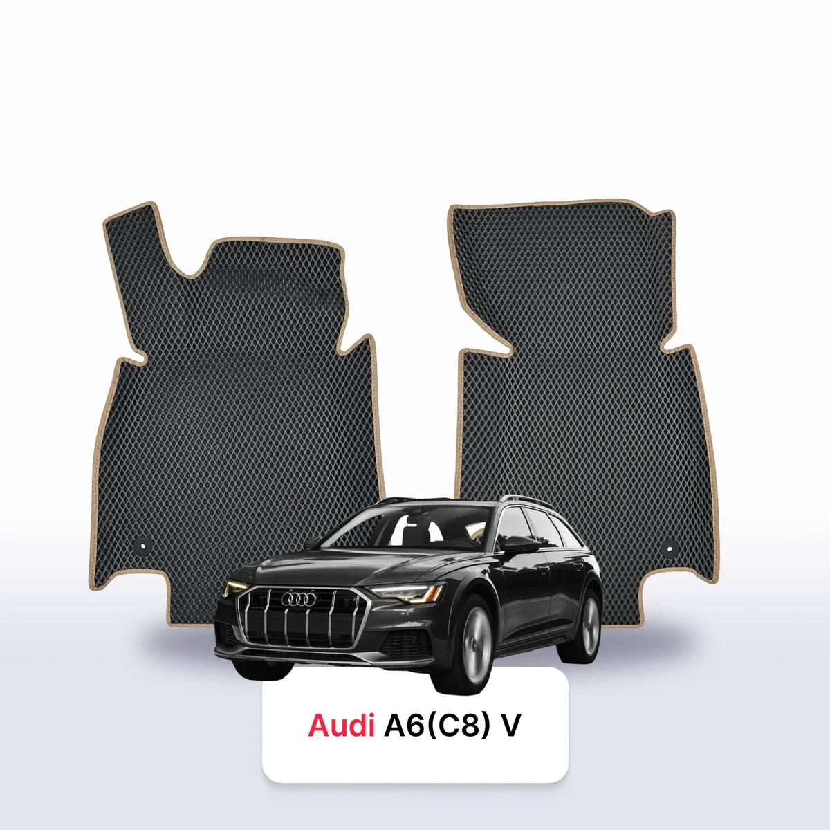Tapis 3D EVA pour Audi A6 Allroad(C8) 5 gén avant restylage 2019-2023 BREAK
