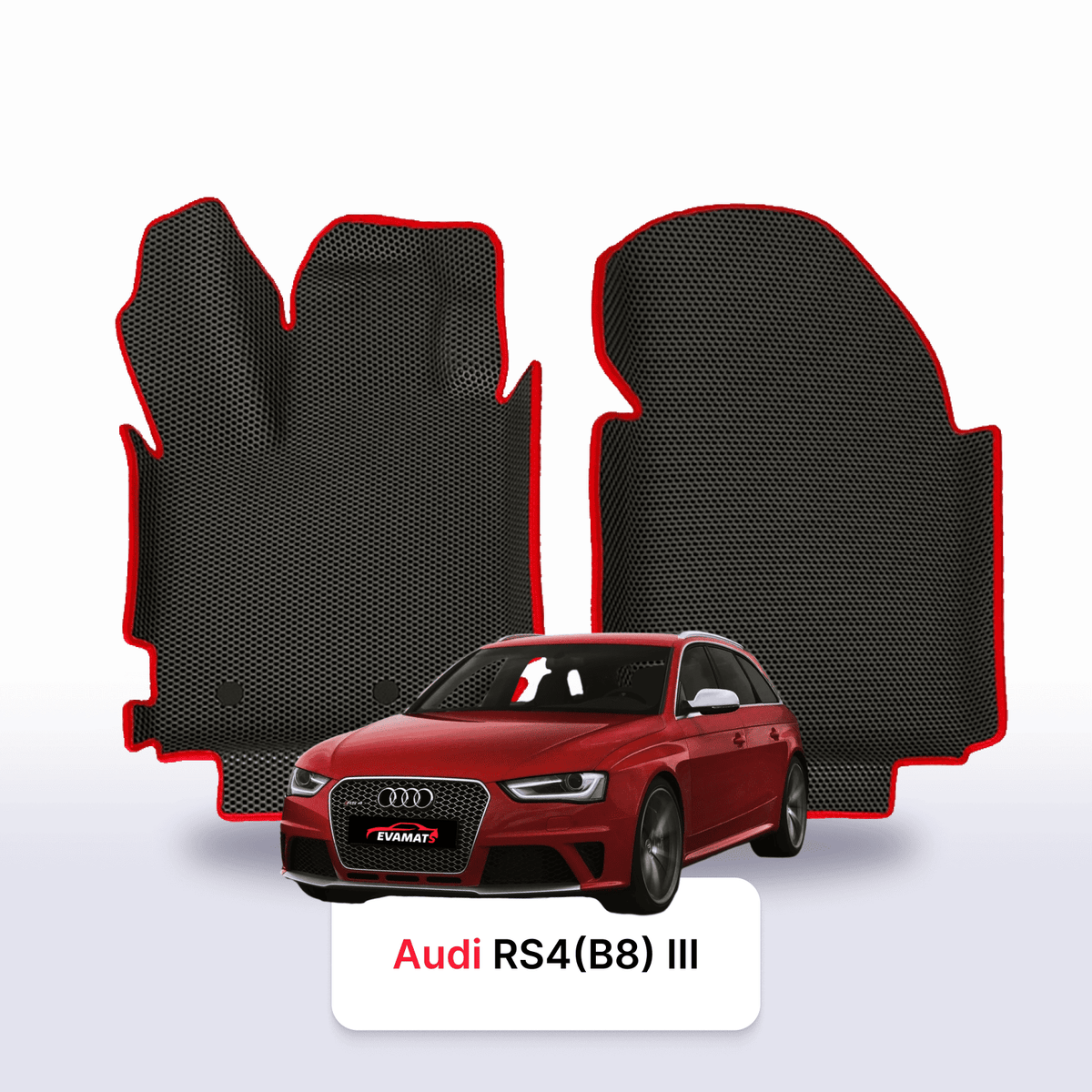 Tapis 3D EVA pour Audi RS4(B8) 3 gén 2012-2015 BREAK