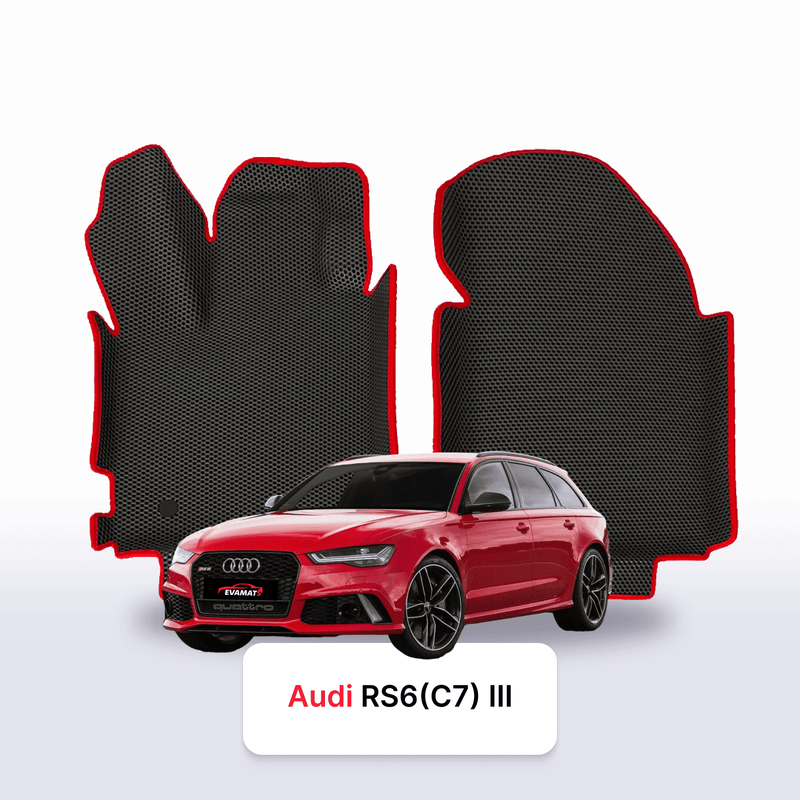 Tapis 3D EVA pour Audi RS6 (C7) 3 gén 2012-2018 BREAK
