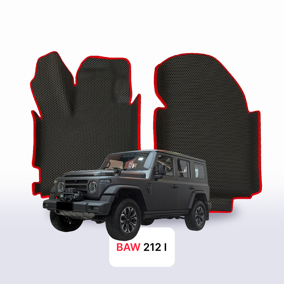 Tapis 3D EVA pour BAW 212 1 gén 2024-2028 SUV 5 PORTES