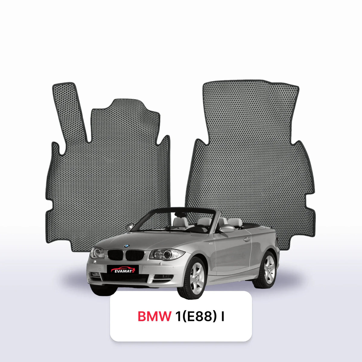 Tapis 3D EVA pour BMW 1(E88) 1 gén 2004-2014 CABRIOLET