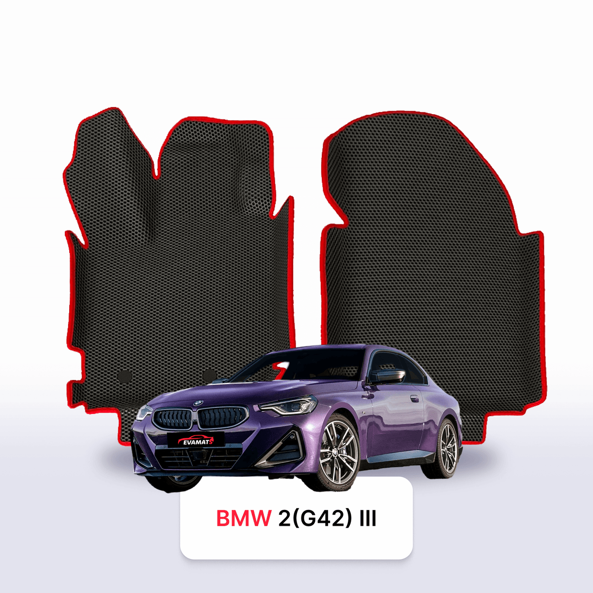 Tapis 3D EVA pour BMW 2(G42) 3 gén 2021-2028 COUPÉ