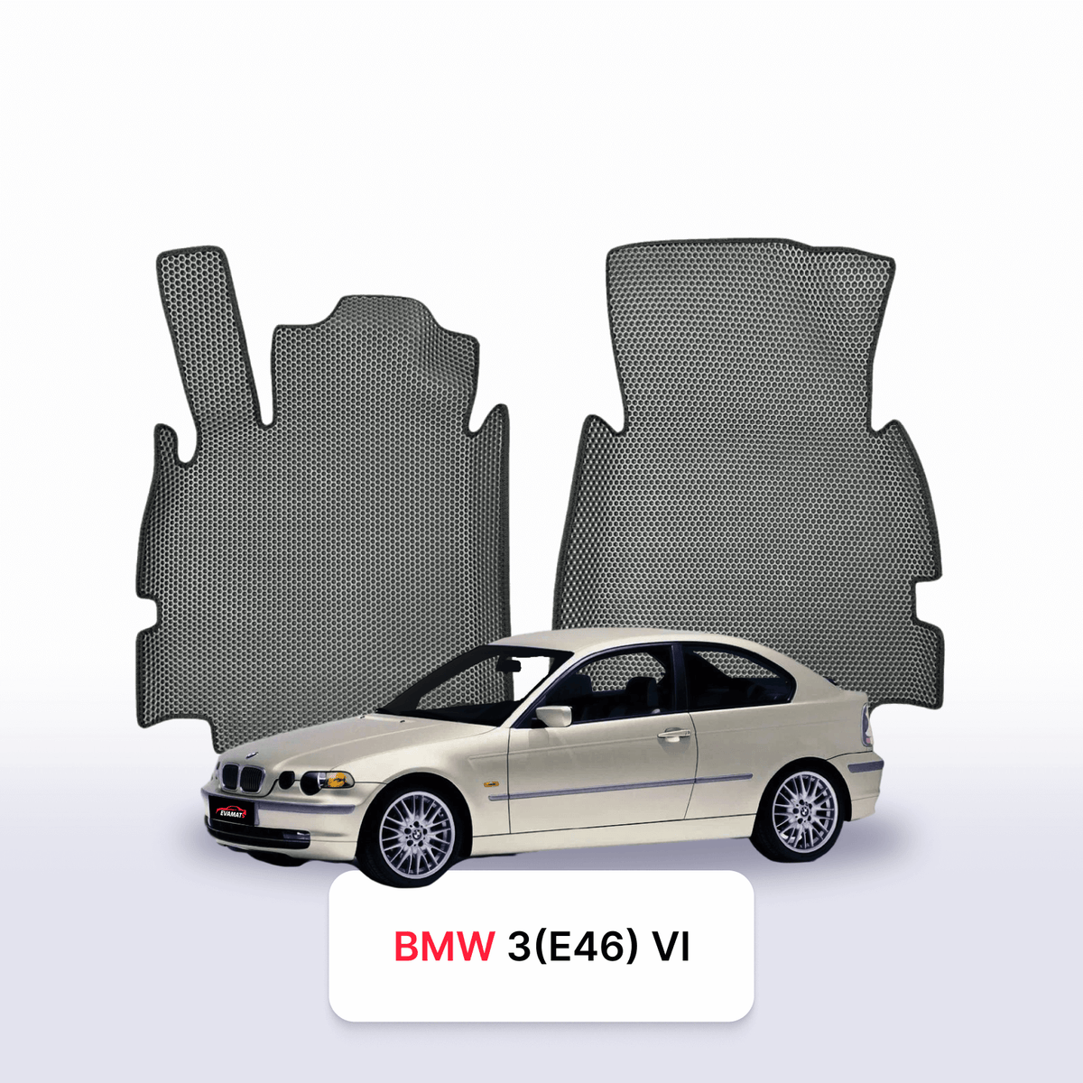 Tapis 3D EVA pour BMW 3(E46) 4 gén 2001-2007 COMPACT BERLINE À HAYON 3 PORTES