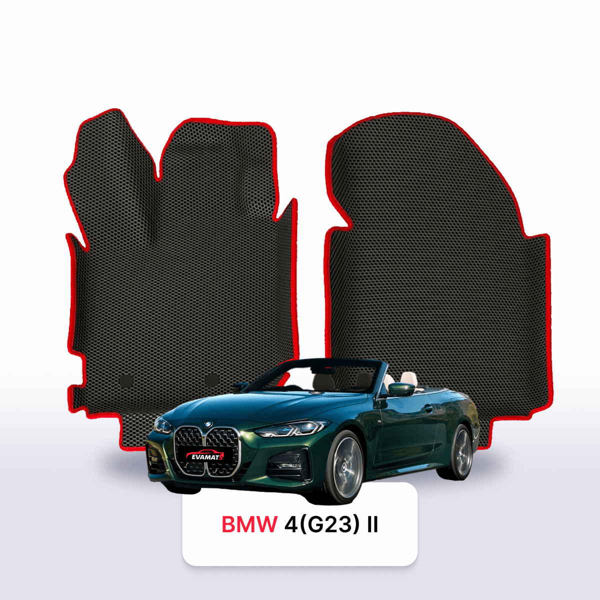 Tapis 3D EVA pour BMW 4(G23) 2 gén 2020-2027 CABRIOLET