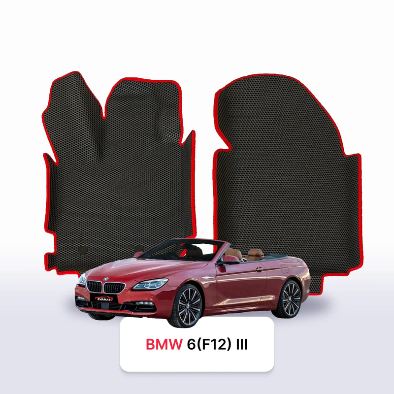 Tapis 3D EVA pour BMW 6 (F12) 3 gén 2011-2019 CABRIOLET