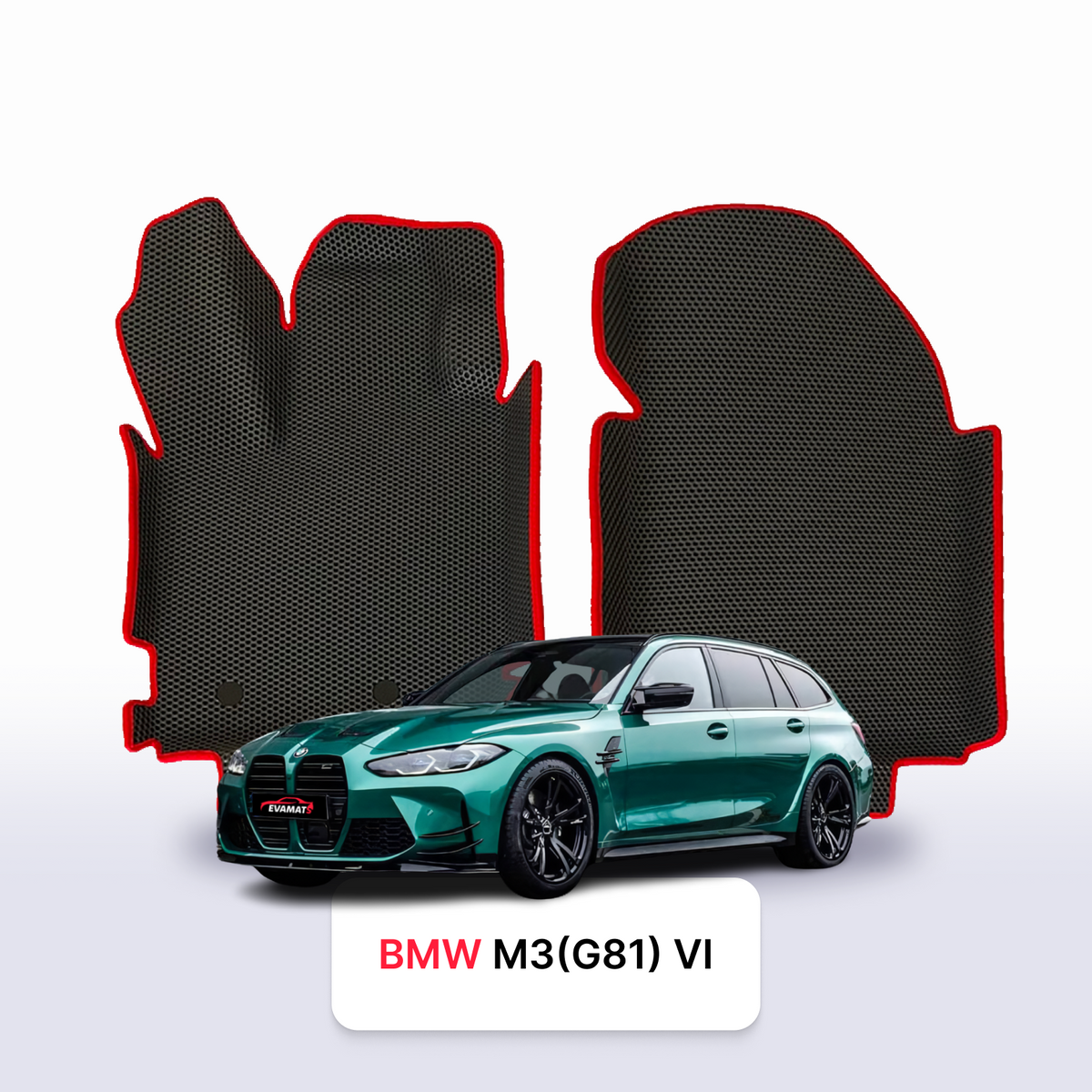 Tapis 3D EVA pour BMW M3(G81) 6 gén 2020-2027 BREAK