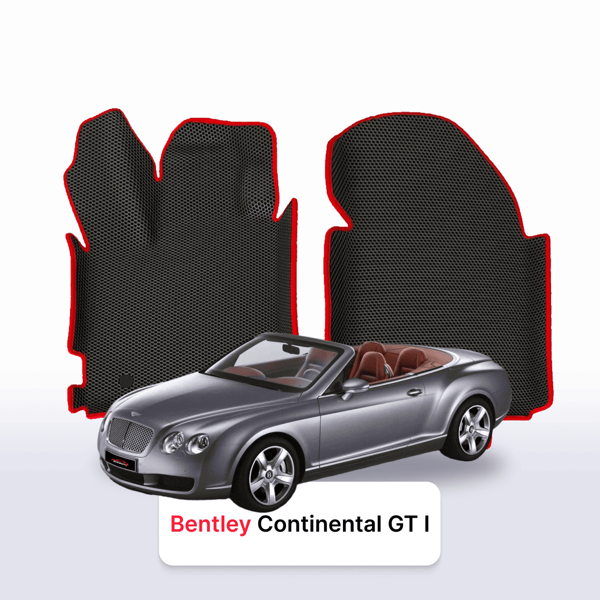 Tapis 3D EVA pour Bentley Continental GT 1 gén 2003-2011 CABRIOLET