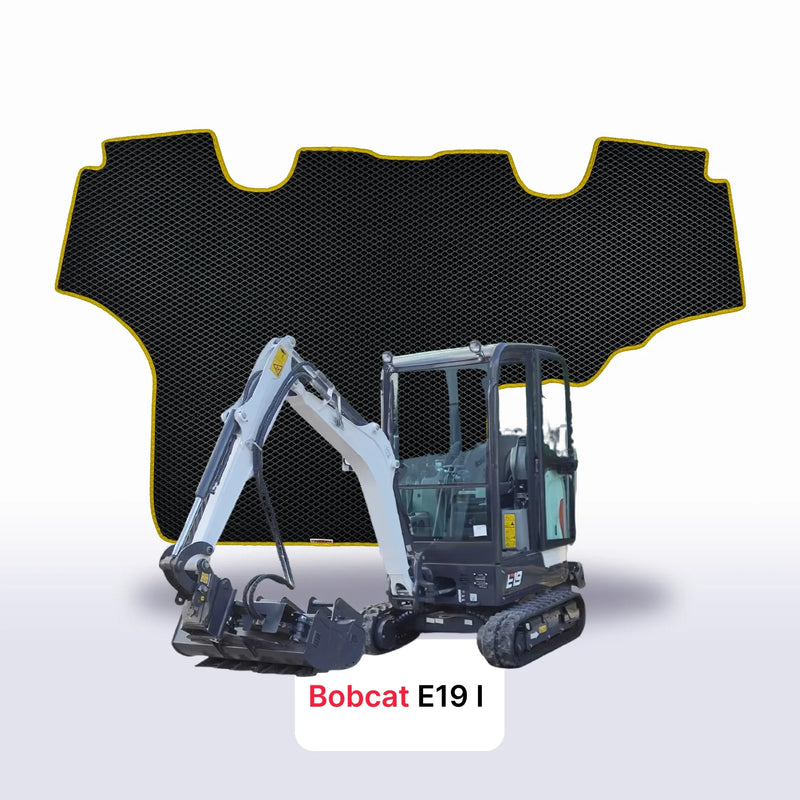 Tapis 3D EVA pour Bobcat E19 1 gén 2019-2024 PELLETEUSE