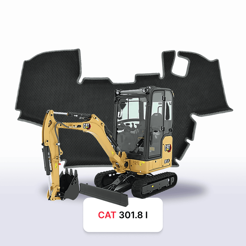Tapis 3D EVA pour CAT 301.8 1 gén 2020-2028 PELLETEUSE