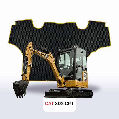 Tapis 3D EVA pour CAT 302 CR 1 gén 2019-2023 PELLETEUSE