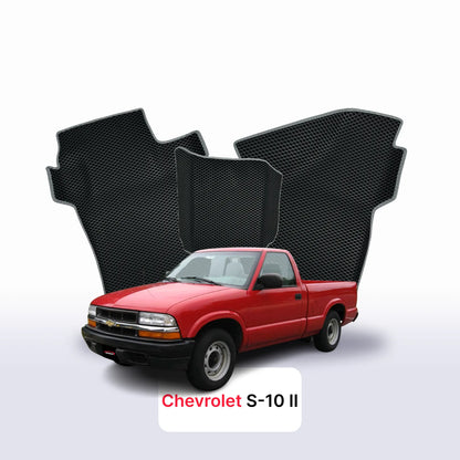 Tapis 3D EVA pour Chevrolet S-10 2 gén 1993-2004 PICK-UP CABINE SIMPLE