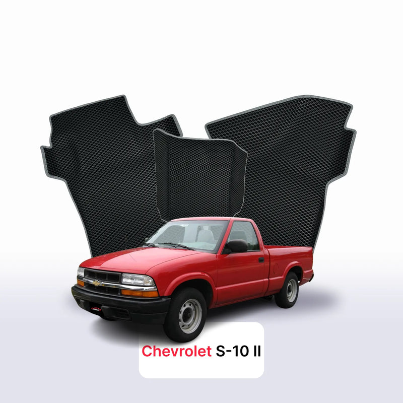Tapis 3D EVA pour Chevrolet S-10 2 gén 1993-2004 PICK-UP CABINE SIMPLE