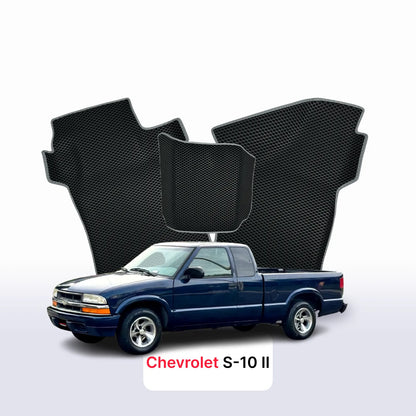 Tapis 3D EVA pour Chevrolet S-10 2 gén 1993-2004 PICK-UP CABINE APPROFONDIE